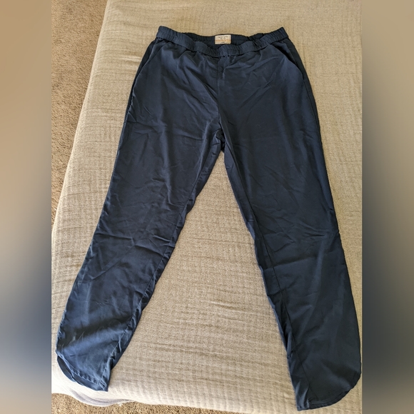 Marine Layer Allison Navy pant, size large - Picture 3 of 10